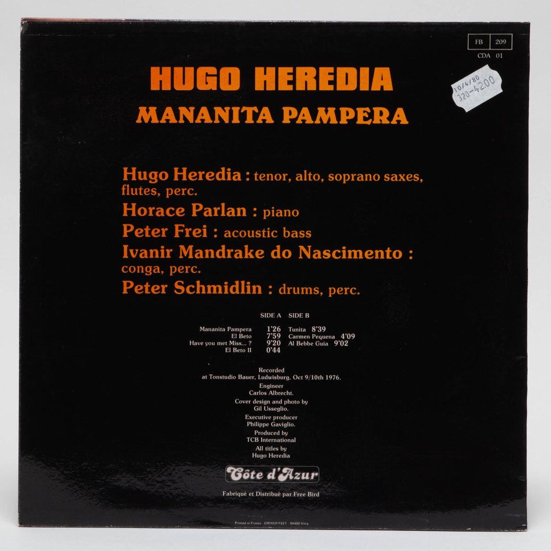 Hugo Heredia "Mananita Pampera"