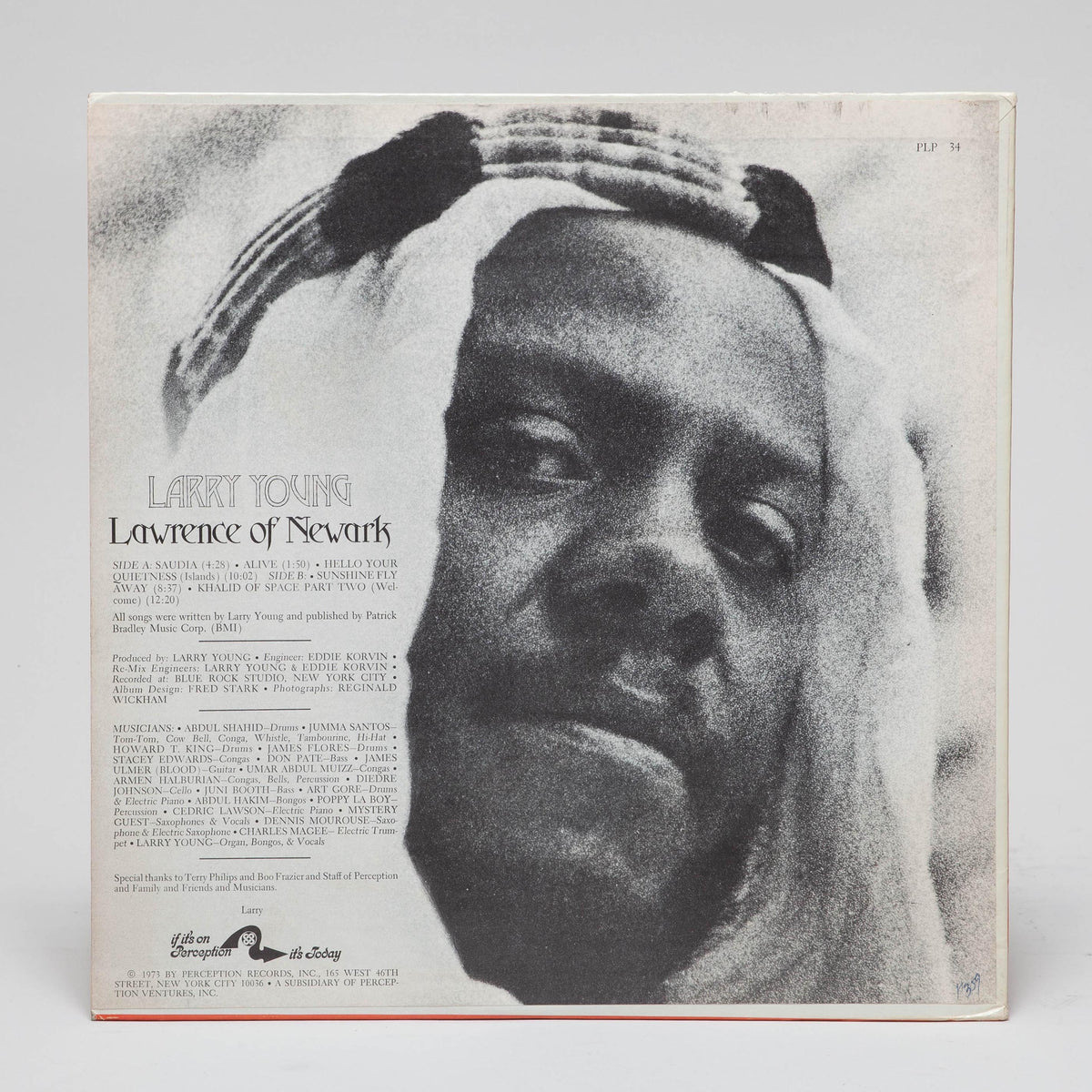 Larry Young "Lawrence Of Newark"