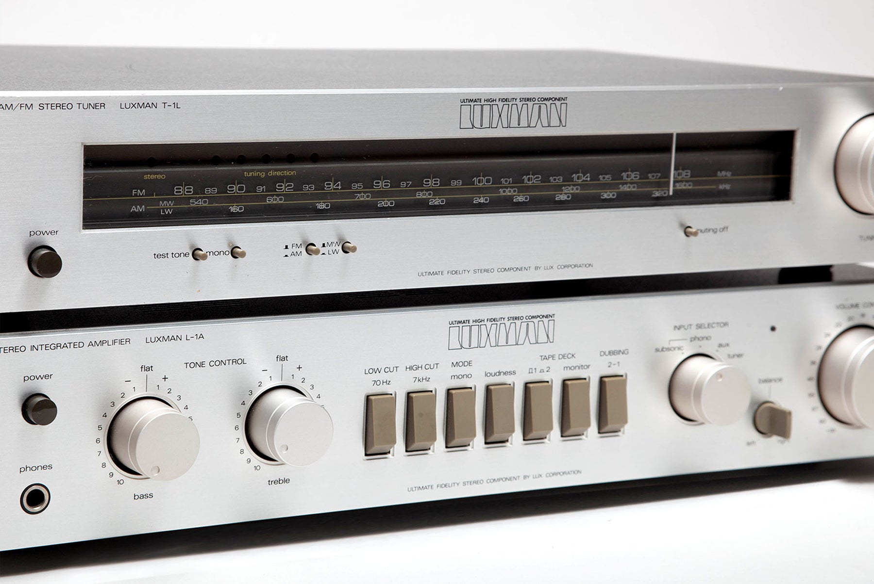 Ensemble Luxman L1A & T1-L