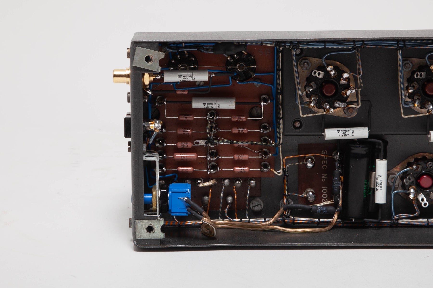 Amplificateur de puissance - Quad II - vue intérieure bis