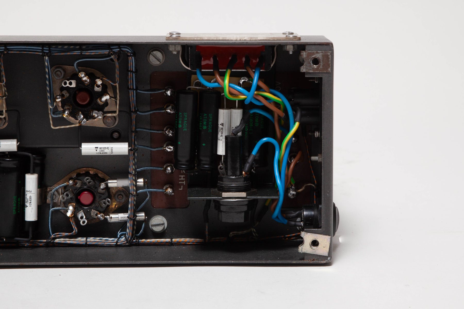 Amplificateur de puissance - Quad II - vue intérieure