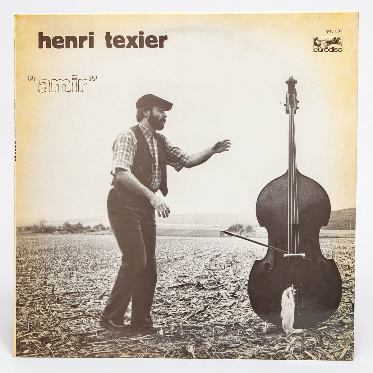 Vinyle Henri Texier Amir - Pochette Recto