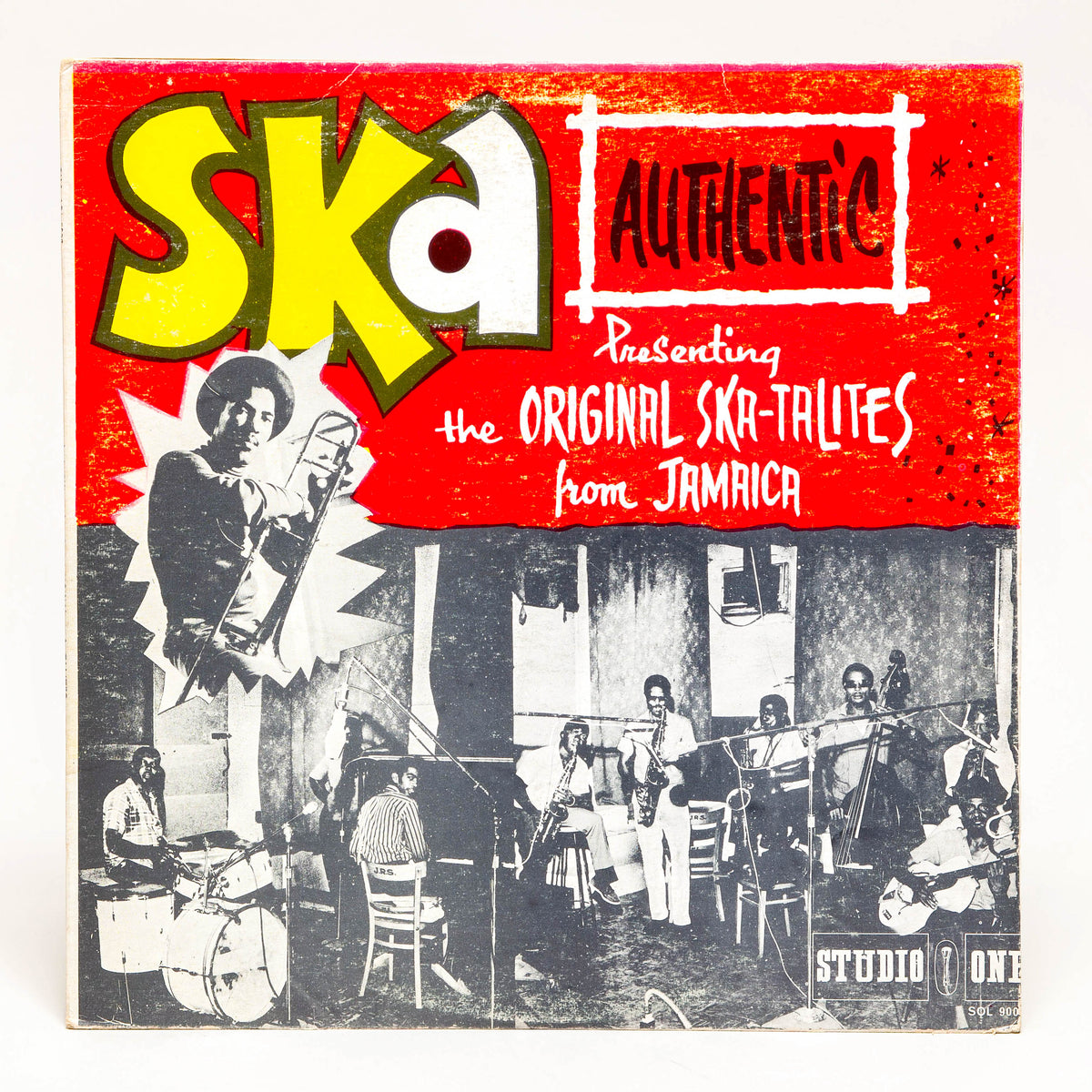 Vinyle Ska Authentic The Orginal Ska-talites - Pochette Recto