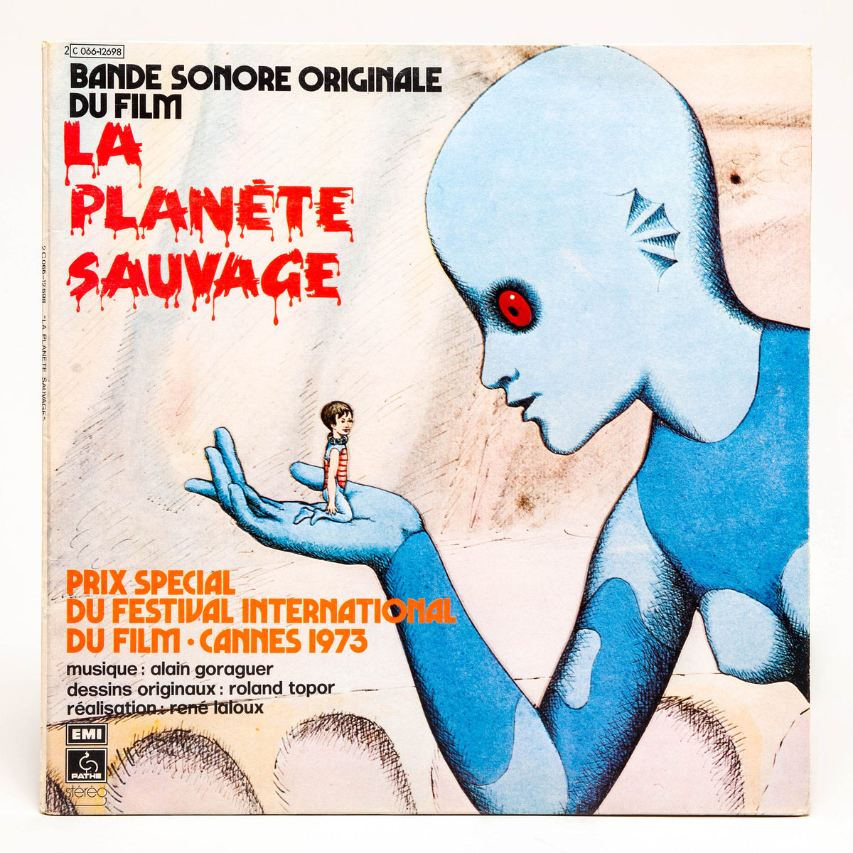 Vinyle Alain Goraguer La Planète Sauvage - Pochette Recto