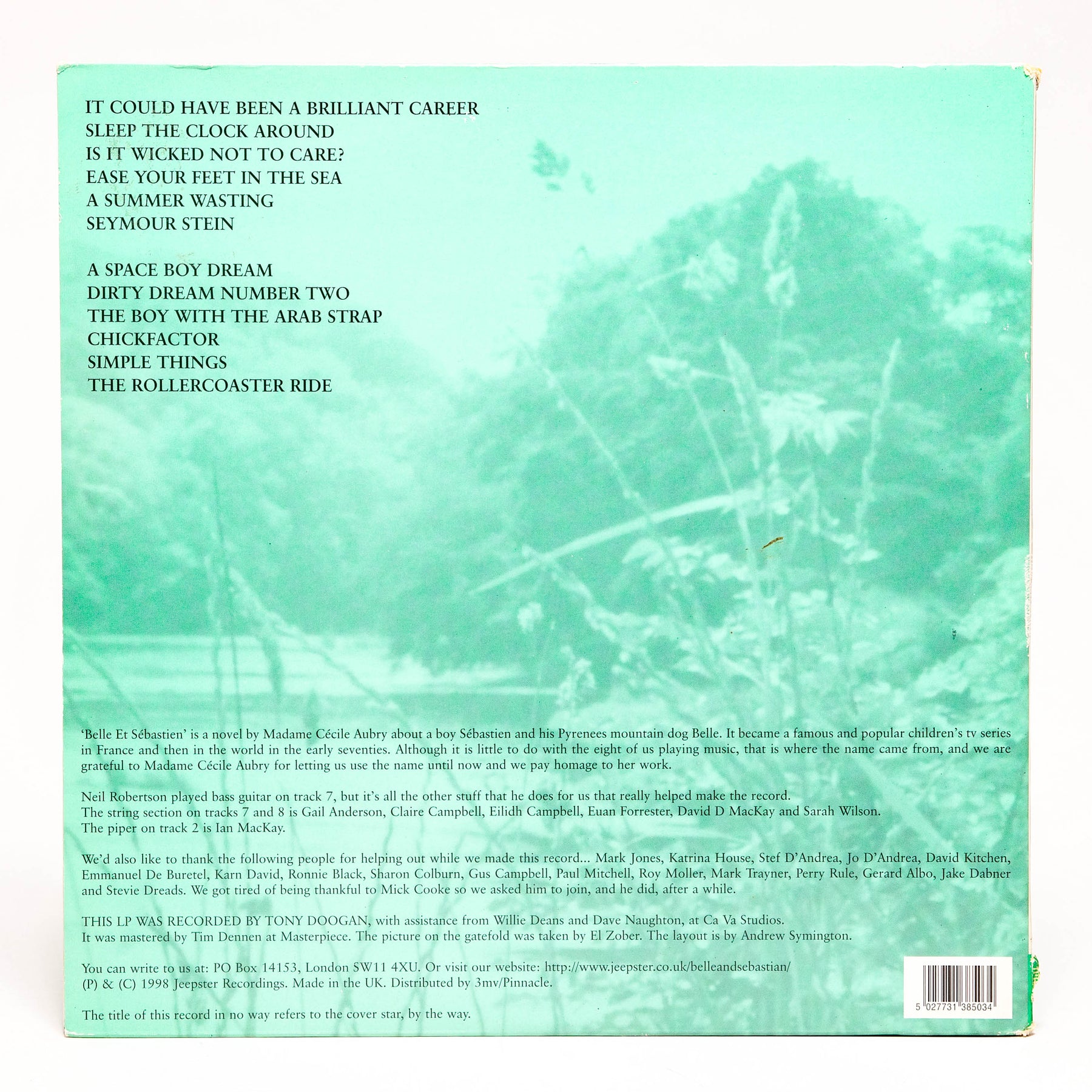 Belle & Sebastian "The Boy With The Arab Strap"