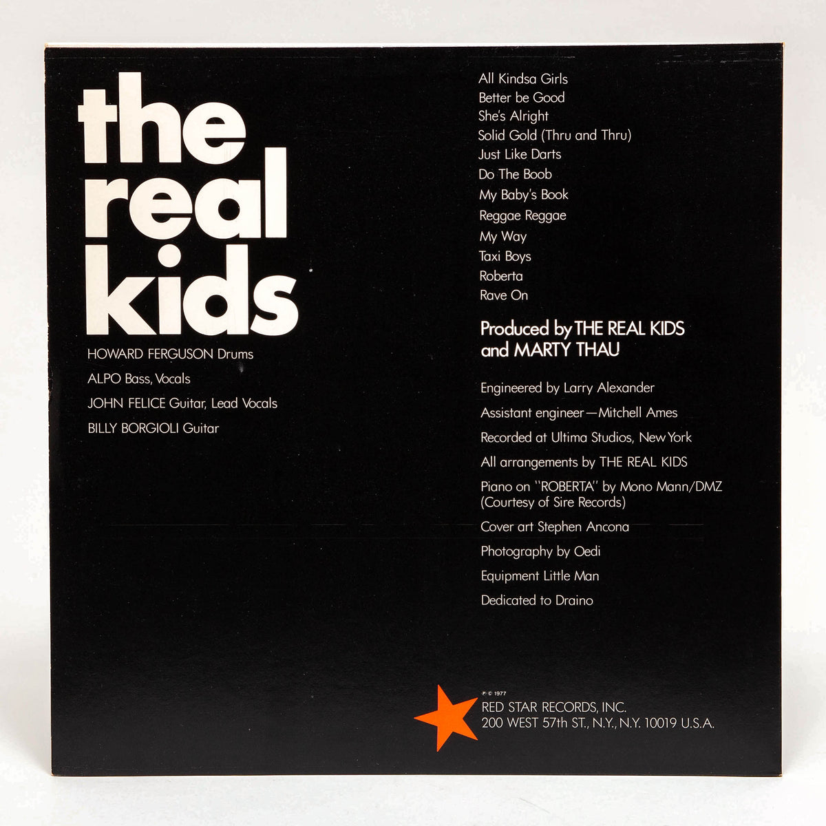 The Real Kids "The Real Kids"