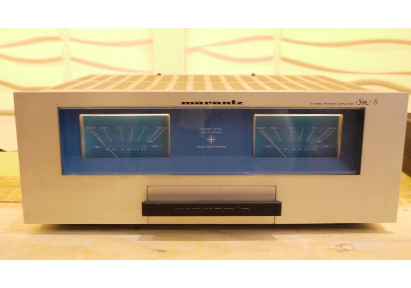 marantz マランツ STEREO POWER AMPLIFIER SM-8 MARANTZ SM-8 Stereo Power Amplifier Vintage 1983 Hi End 240 Watts