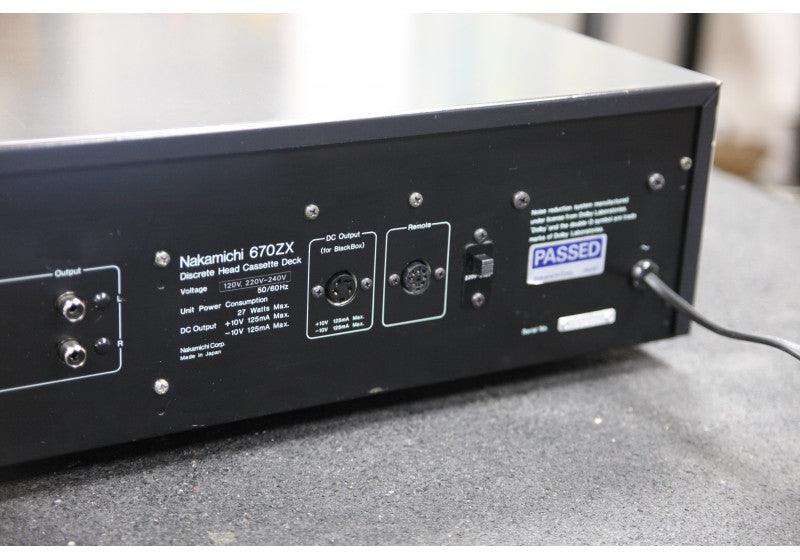 Nakamichi 670ZX