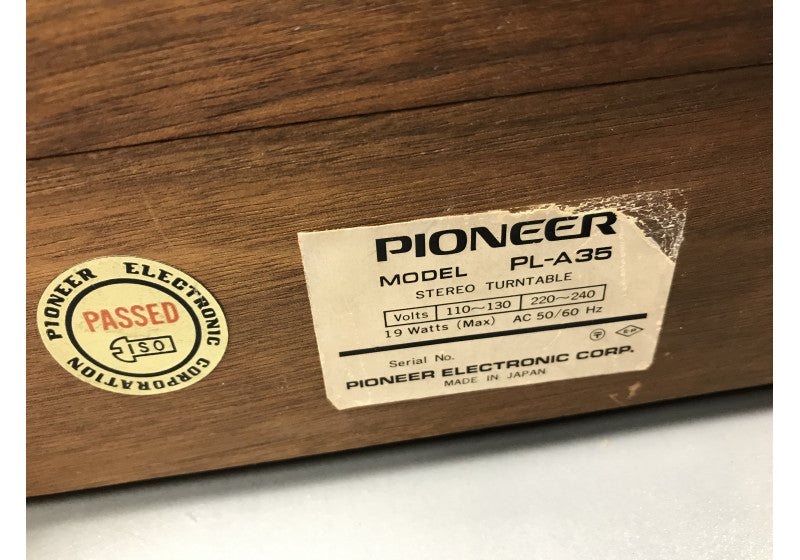 Pioneer PL-A35