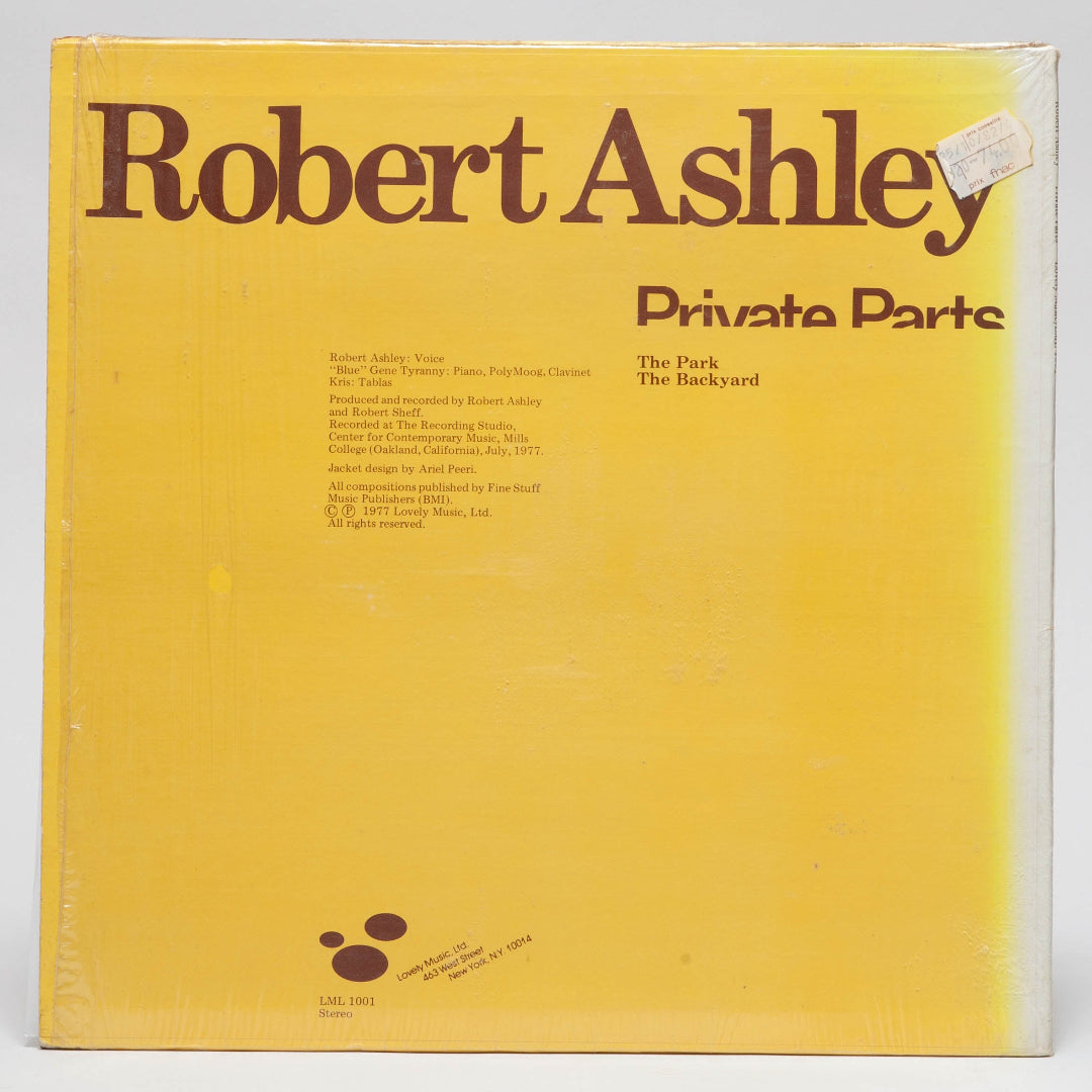 Robert Ashley "Private Parts"