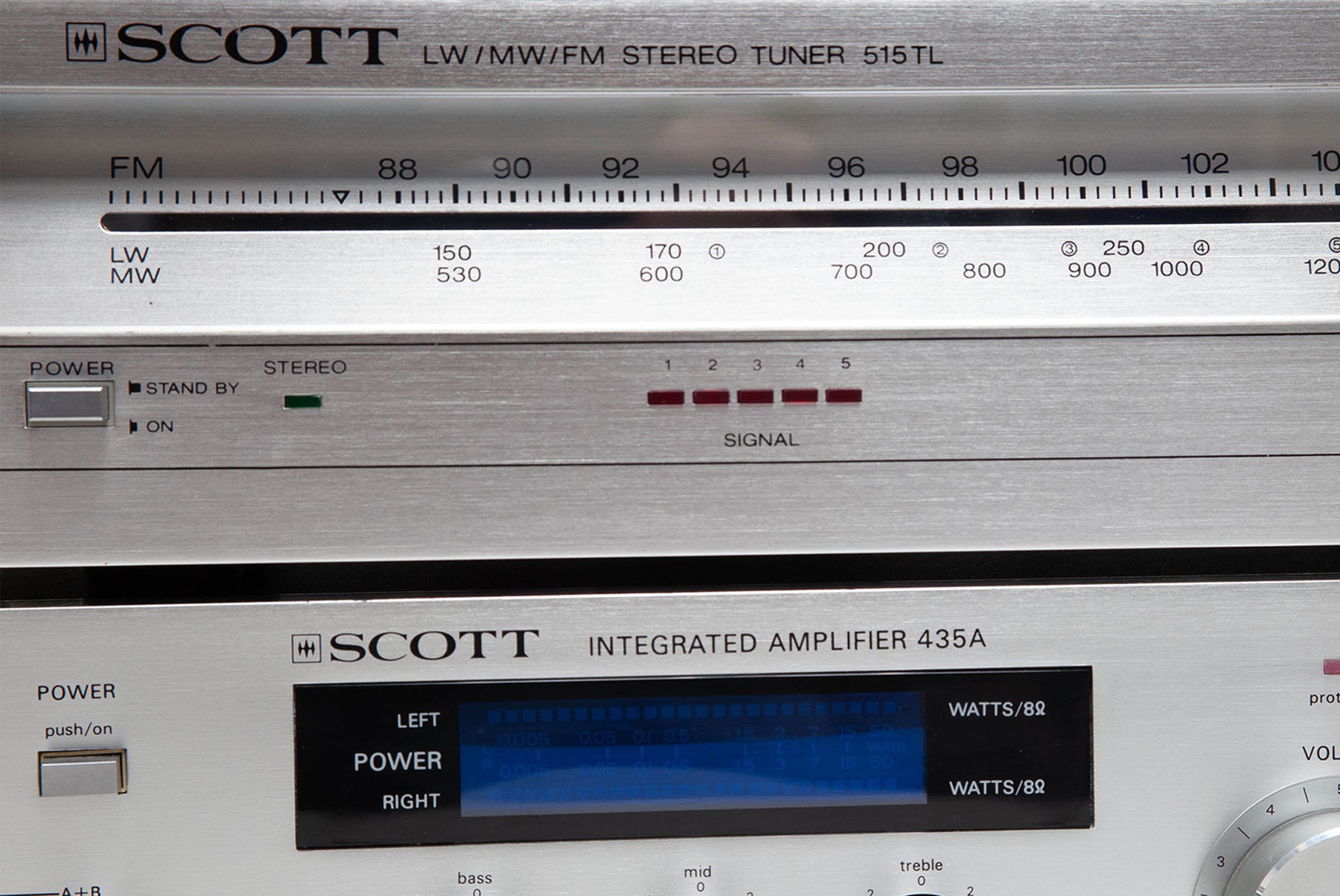 Ensemble Scott 435A & 515 TL