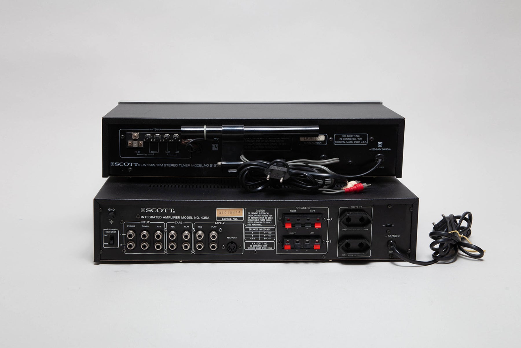 Ensemble Scott 435A & 515 TL