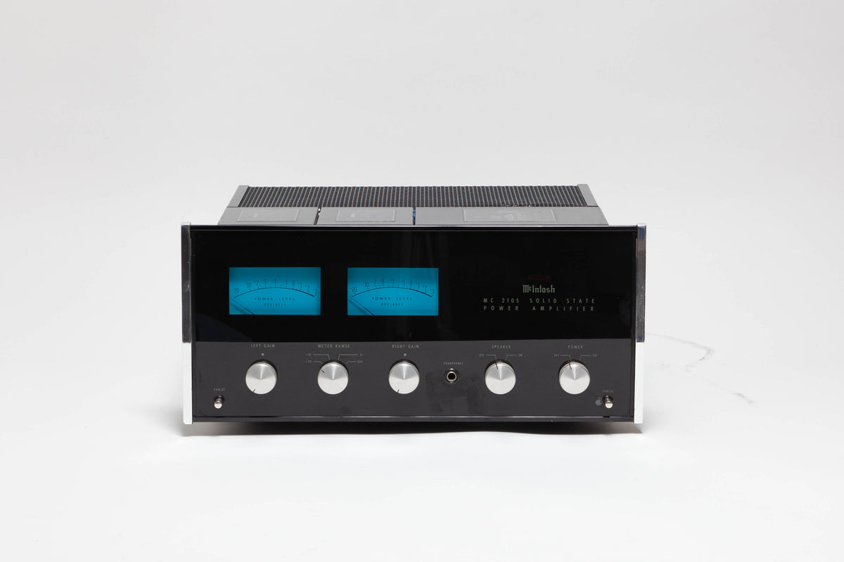 Amplificateur intégré McIntosh MC 2105 - Vue de face