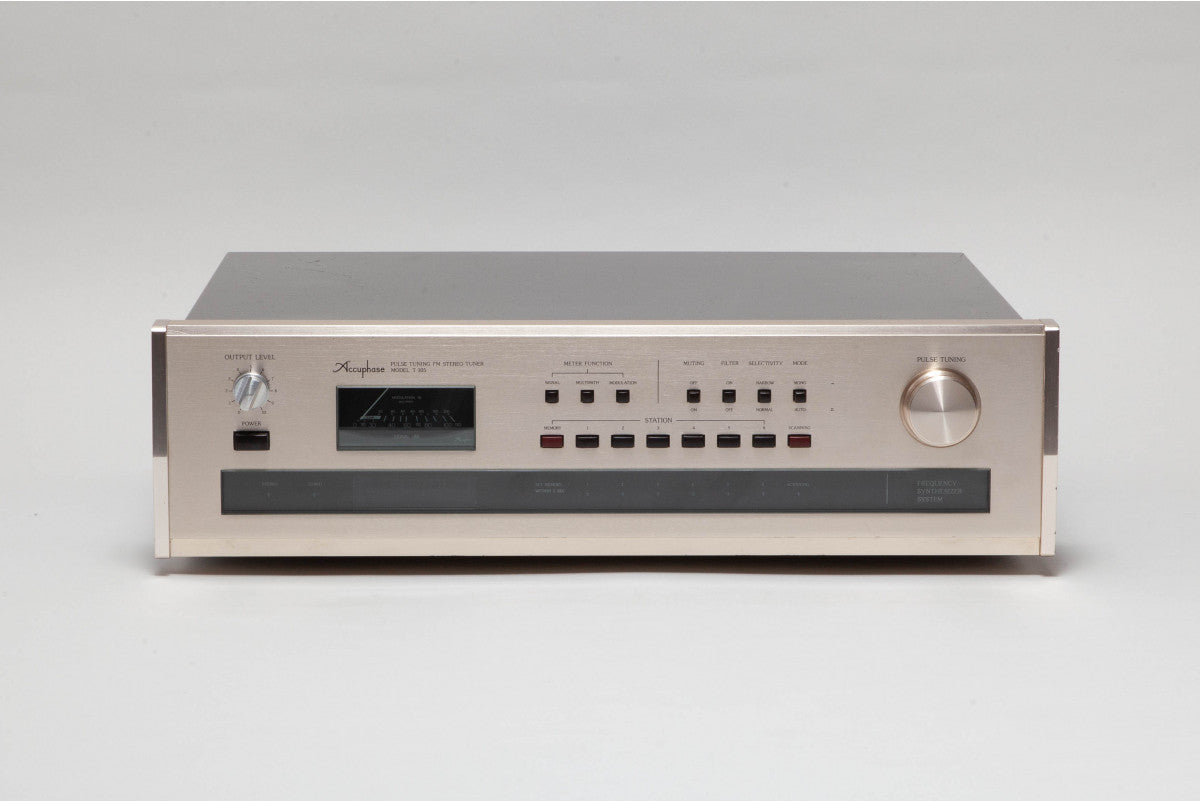 Accuphase T-105 FMステレオチューナー 本体 Accuphase T-105 - Tuner - 1980 | HARK