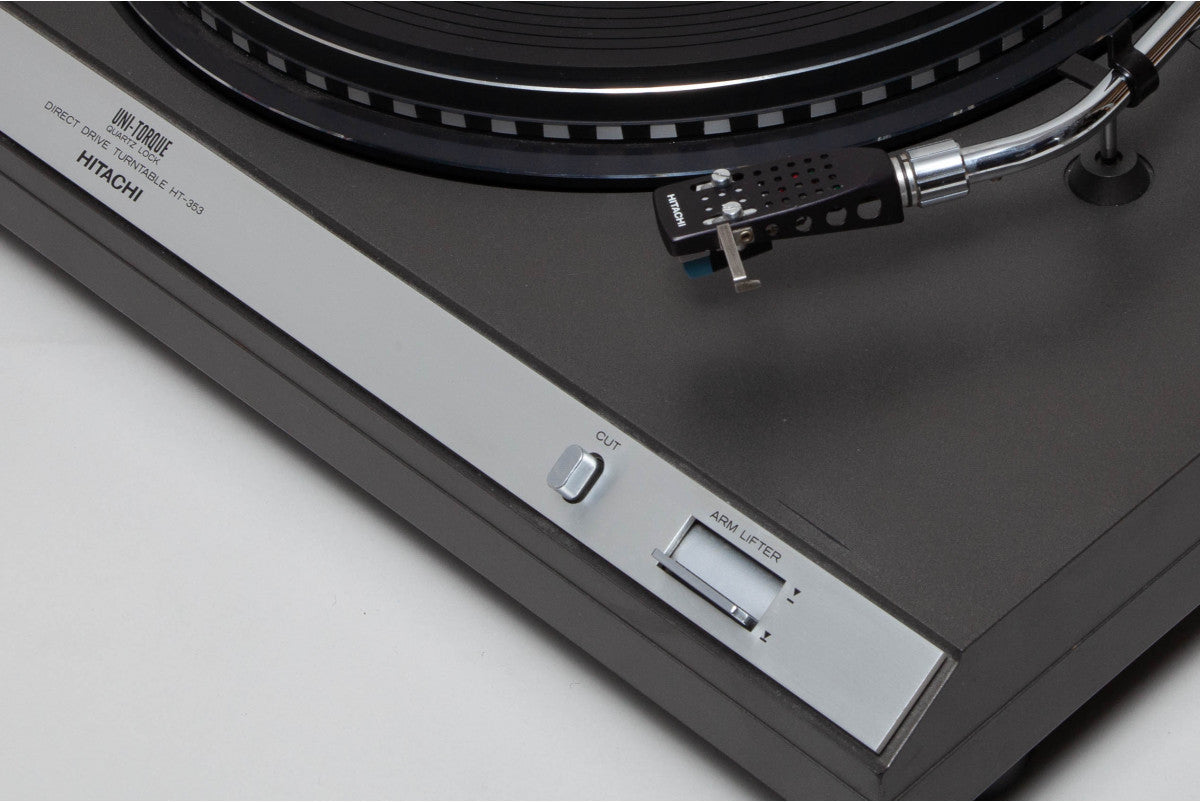 Platine vinyle vintage Hitachi HT-51 – Direct Drive Quartz - Photo, audio & vidéo Platine vinyle vintage Hitachi HT-51 – Direct Drive Quartz - Photo, audio & vidéo