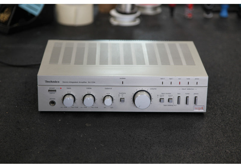 en l'état à réviser matériel hi-fi vintage technics su-c04 + st-c04l en l'état à réviser matériel hi-fi vintage technics su-c04 + st-c04l